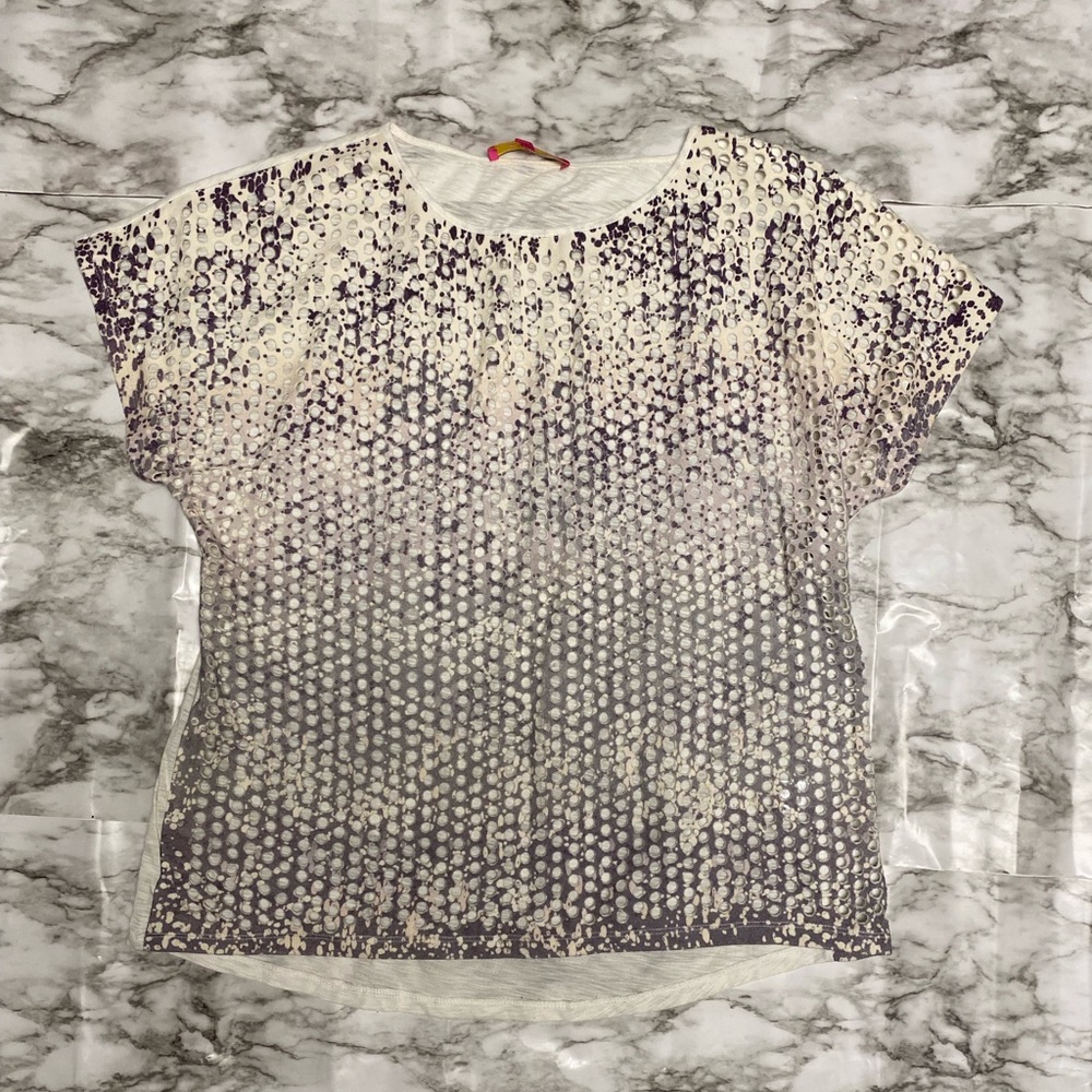 Catherine Malandrino Sheer Top